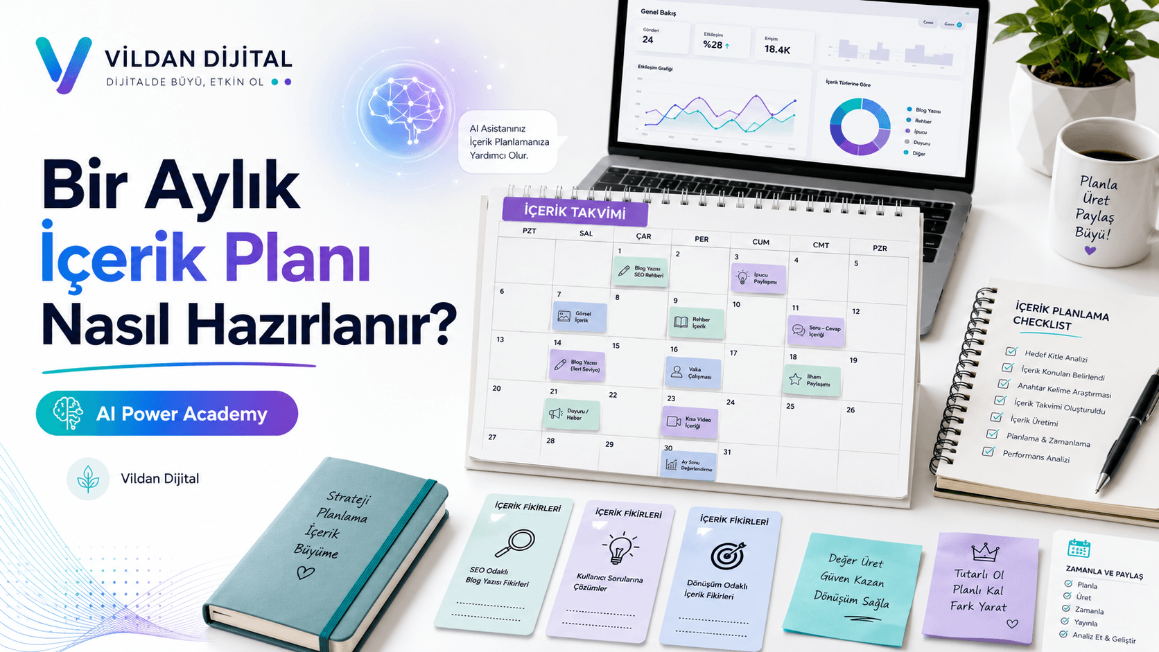 Bir Aylık İçerik Planı Nasıl Hazırlanır?