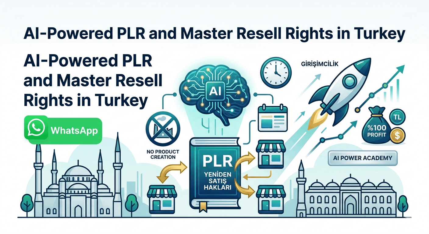 Sıfırdan Dijital Ürün Üretmeden Gelir Sağlamak: PLR ve Dijital Ürün Satış Hakları Nedir?